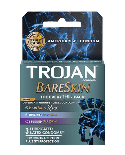 Trojan BareSkin EveryTHIN Condom - Variety Pack of
