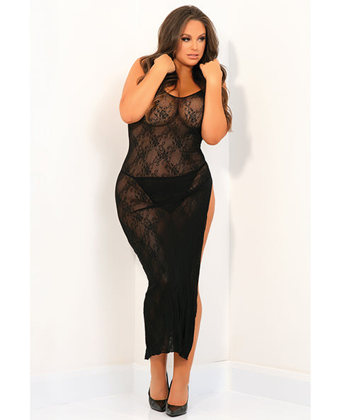Rene Rofe Take the Heat Lace Gown