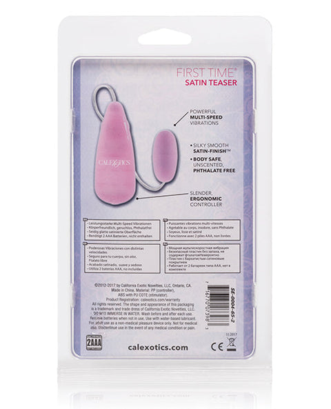 First Time Satin Teaser