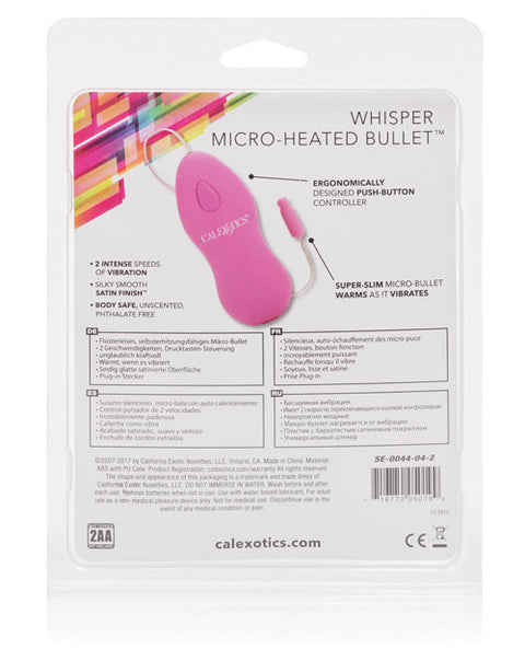Whisper Micro Heated Bullet