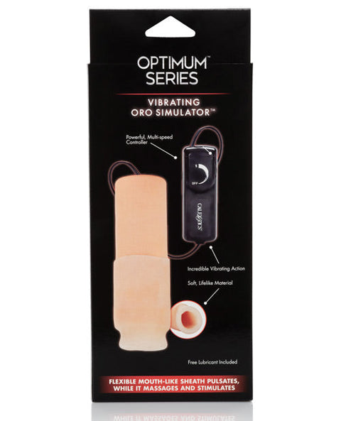 Optimum Series Vibrating Oro Stimulator - Ivory