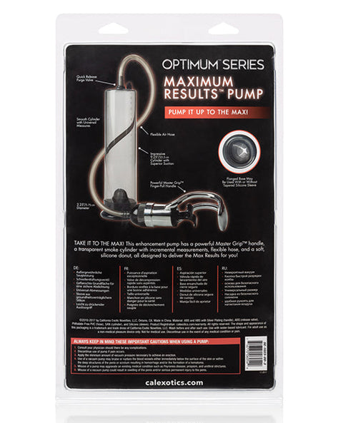 Max Results Pump - Smoke