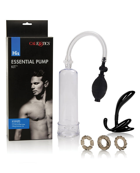 His Essential Pump Kit - Clear