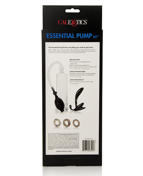 His Essential Pump Kit - Clear