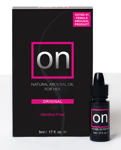 ON for Her Arousal Oil Original Large Box - 5 ml Bottle