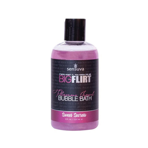 Sensuva Big Flirt Pheromone Bubble Bath - 8 oz
