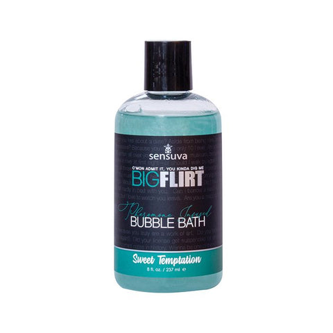 Sensuva Big Flirt Pheromone Bubble Bath - 8 oz