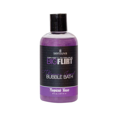Sensuva Big Flirt Pheromone Bubble Bath - 8 oz