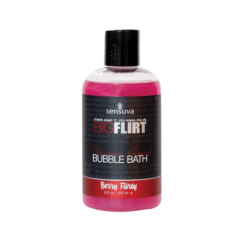 Sensuva Big Flirt Pheromone Bubble Bath - 8 oz