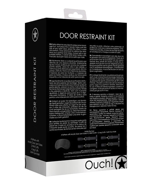 Shots Ouch Door Restraint Kit - Black
