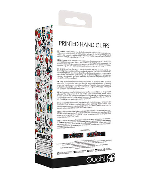 Shots Ouch Old School Tattoo Style Printed