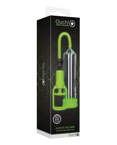 Shots Ouch Chest Bulldog Harness - Glow in the Dark