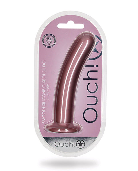 Shots Ouch 7" Smooth G-Spot Dildo