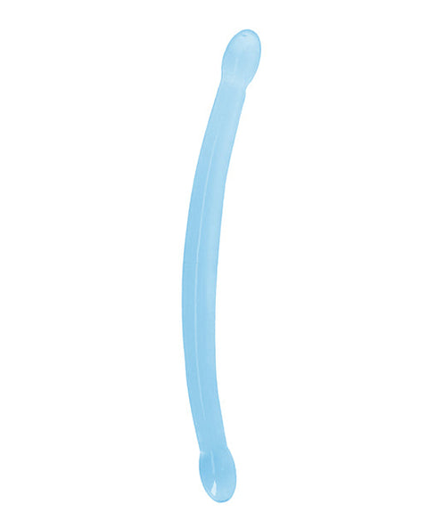Shots RealRock Crystal Clear 17" Double Dildo