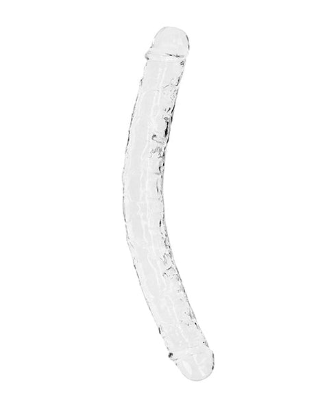 Shots RealRock Crystal Clear 13" Double Dildo