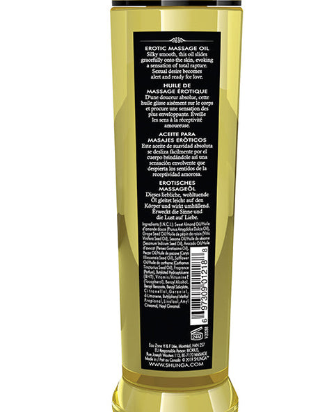 Shunga Massage Oil - 8 oz