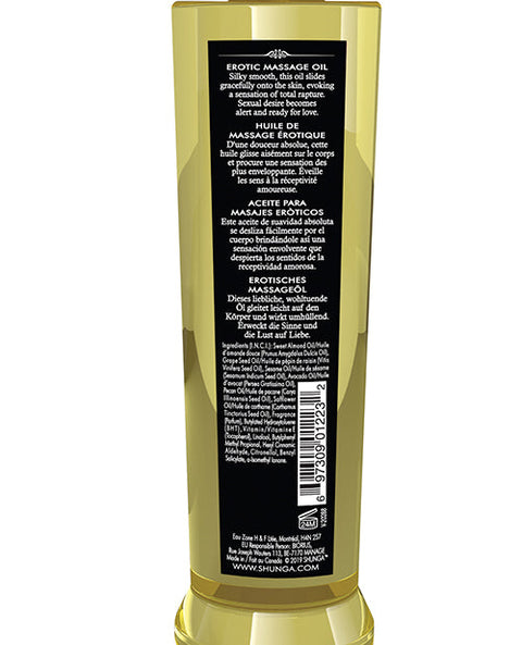 Shunga Massage Oil - 8 oz