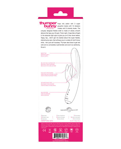 VeDO Thumper Bunny Rechargeable Dual Vibe
