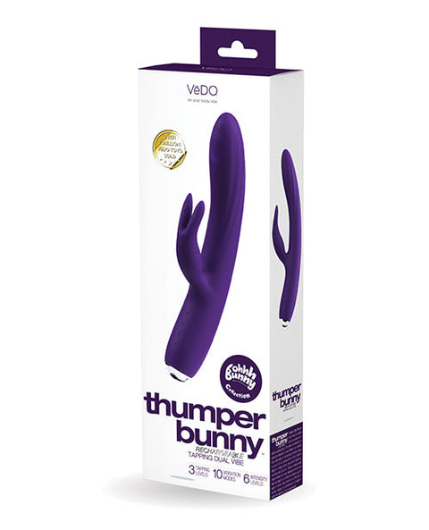 VeDO Thumper Bunny Rechargeable Dual Vibe