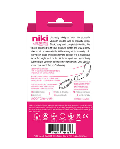 VeDO Niki Rechargeable Panty Vibe