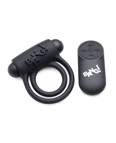 Bang! Vibrating Cock Ring & Bullet w/Remote Control