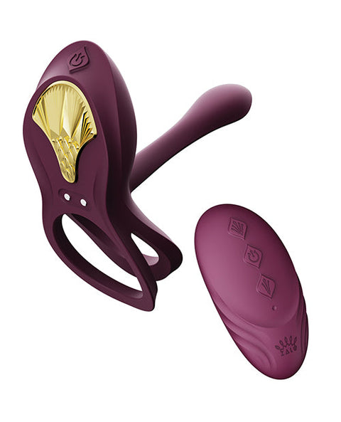 ZALO Bayek Vibrating Couples Ring w/Remote