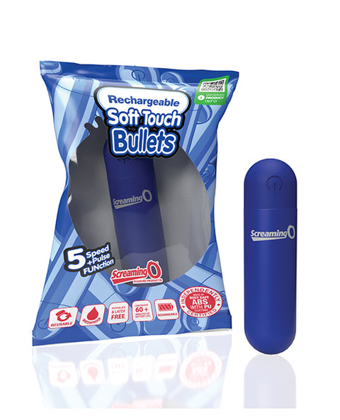 Screaming O Soft Touch Rechargeable Bullet - Pink