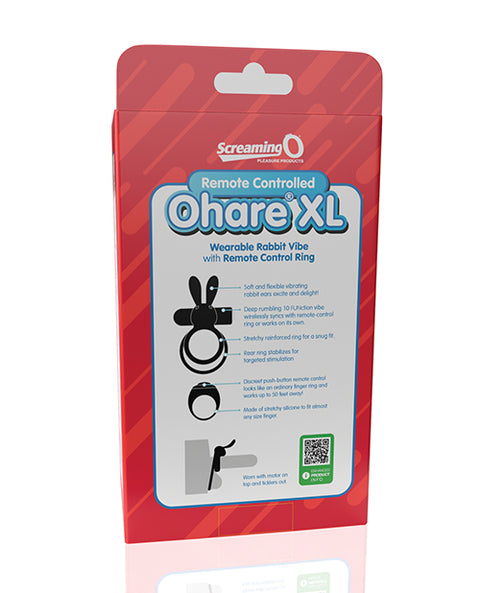 Screaming O Ohare Remote Controlled Vibrating Ring - Xl