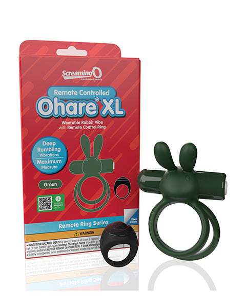 Screaming O Ohare Remote Controlled Vibrating Ring - Xl