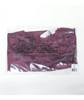 Scallop Lace Trimmed Stretch Satin Chemise w/Underwire Cups - Mauve Plum SM