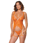 Mango Obsession Bustier W/Thong - Orange