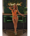 Mango Obsession Bustier W/Thong - Orange