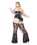 Darque Bell Bottom Chaps Black