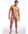 Cocksox Enhancing Pouch Thong - Fuchsia MD