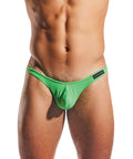 Cocksox Enhancing Pouch Thong - Palm Leaf Green