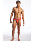 Cocksox Contour Pouch Sports Brief - Sunset Orange MD