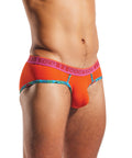 Cocksox Contour Pouch Sports Brief - Sunset Orange MD