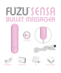 Fuzu Sensa Activated Rechargeable Bullet Massager - Pastel
