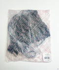 Embroidered Stretch Faux Leather Bustier W/G-String 2 Pc Set - Black