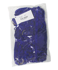 Sapphire Dreams Feather Lace And Mesh Bustier W/Thong 2 Pc Set - Royal