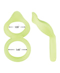 Forto F-88 Double Ring Liquid Silicone Cock Ring