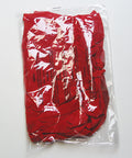 Dragon Sheer Mesh Robe w/Satin Triangle Top & G-String 3 pc Set - Red XL