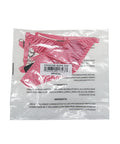 Krystal Rhinestone Net Back G-String - Pink