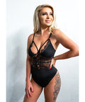 Kix'ies Signature Striped Bodysuit Black