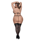 Lust Medusa Cupless & Crotchless G-String Teddy Black