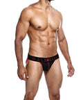 Male Basics Neon Jockstrap Red