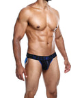 Male Basics Neon Jockstrap Royal