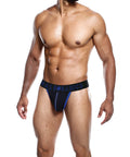 Male Basics Neon Thong Royal