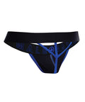 Male Basics Neon Thong Royal