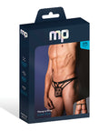 Love Star Thong W/Ring - Black